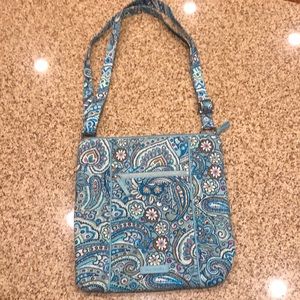Paisley Blue Crossbody Vera Bradley